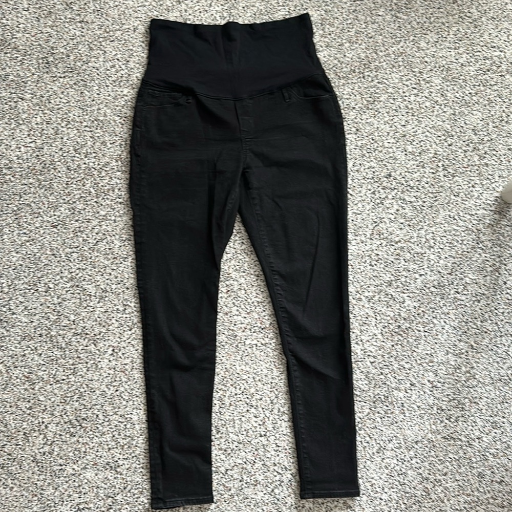 Maternity Gap stretch black jeans